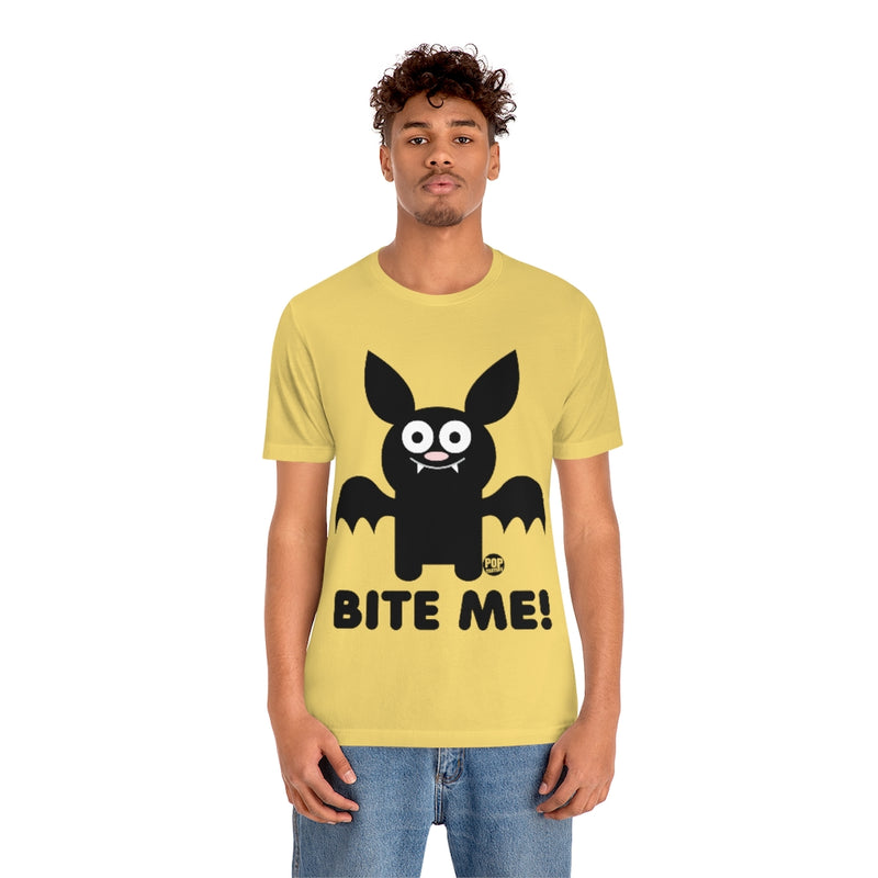 Load image into Gallery viewer, Bite Me Bat Unisex Tee
