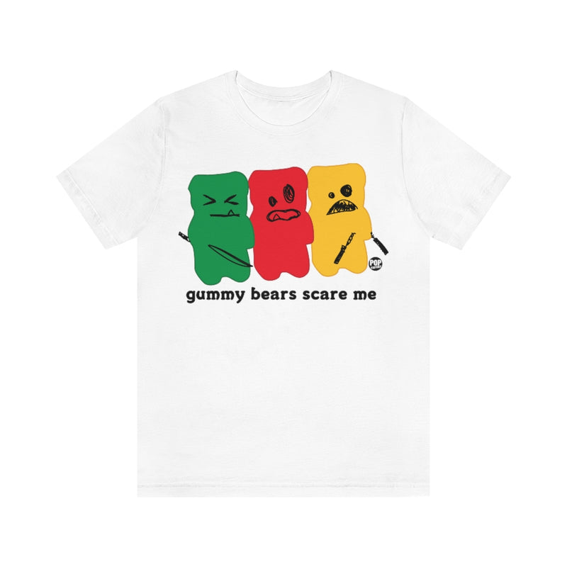 Load image into Gallery viewer, Gummy Bears Scare Me Unisex Tee
