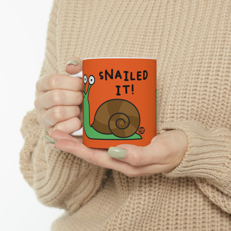 Load image into Gallery viewer, Snailed It !Snail Coffee Mug
