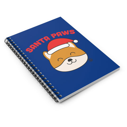 Santa Paws Dog Notebook