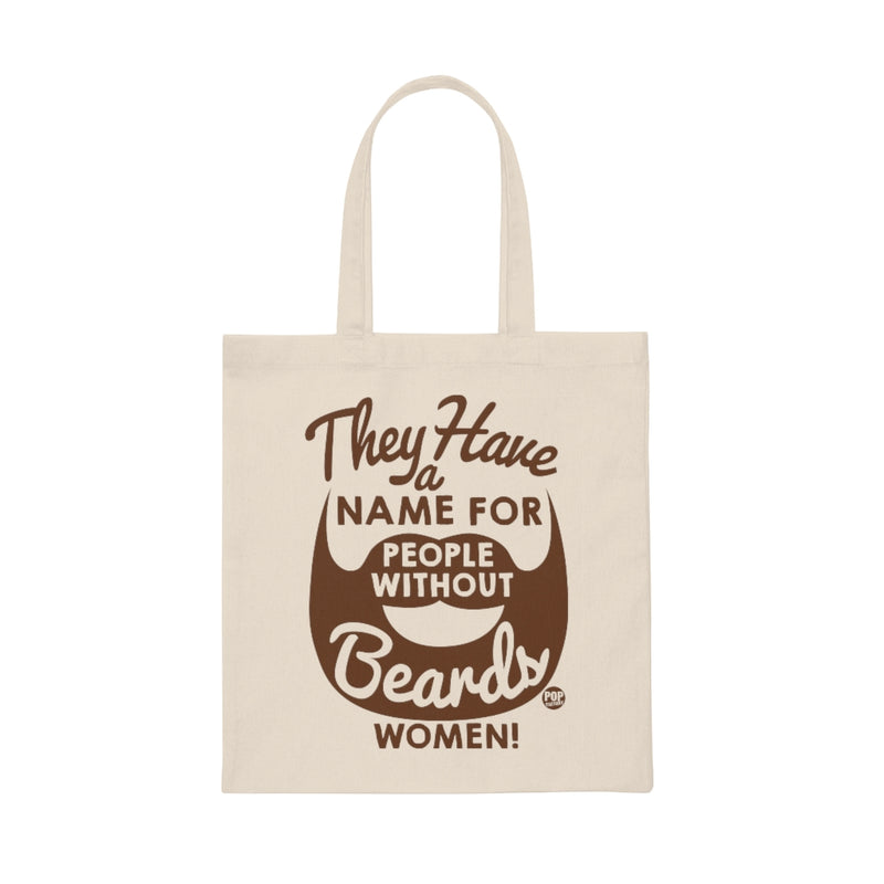 Load image into Gallery viewer, People Without Beards Women Tote
