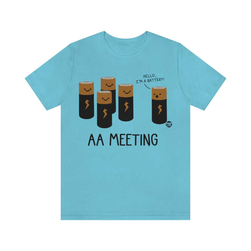 Load image into Gallery viewer, AA Meeting Unisex Tee
