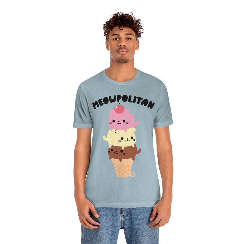 Load image into Gallery viewer, Meowpolitan Unisex Tee
