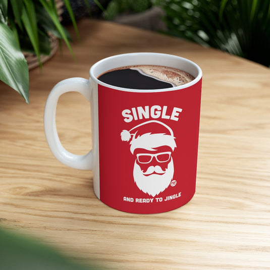 Single Ready Jingle Santa Mug