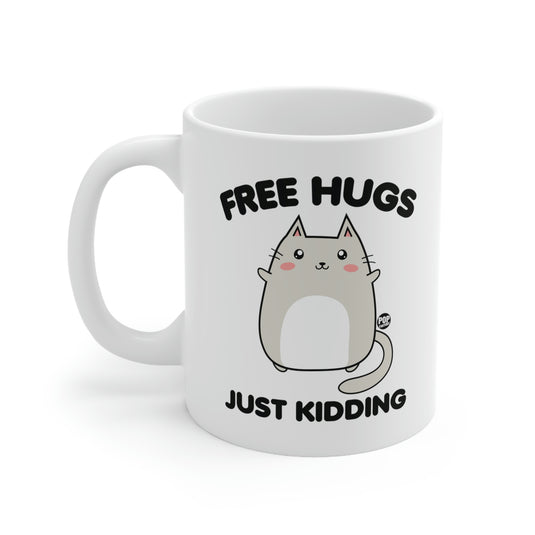 Free Hugs Cat Mug