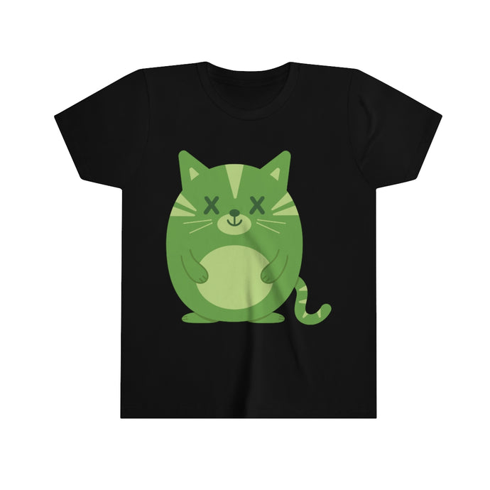 Deadimals Cat Youth Short Sleeve Tee