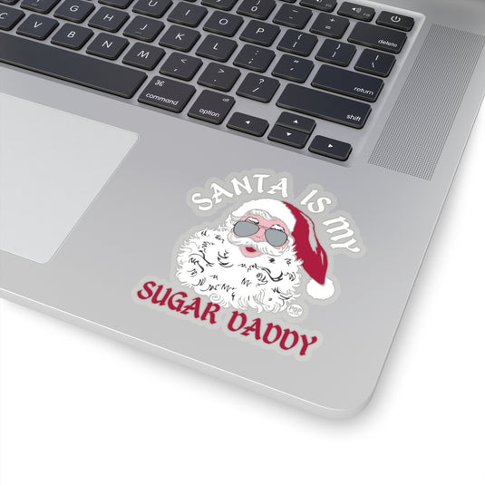 Santa Is My Sugar Daddy Sticker