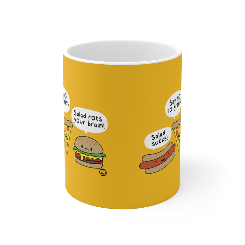 Load image into Gallery viewer, Salad Rots Your Brains Mug
