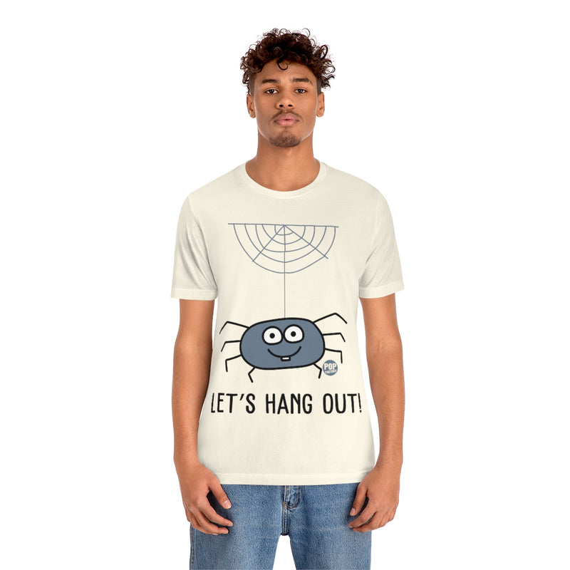 Load image into Gallery viewer, Let&#39;s Hang Out Spider Unisex Tee
