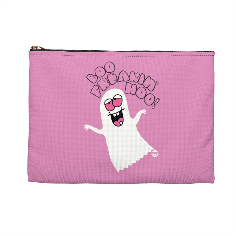 Load image into Gallery viewer, Boo Freakin Hoo Ghost Zip Pouch
