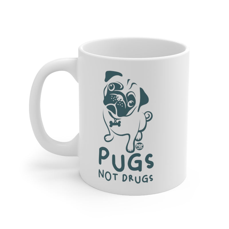 Load image into Gallery viewer, Pugs Not Drugs Mug

