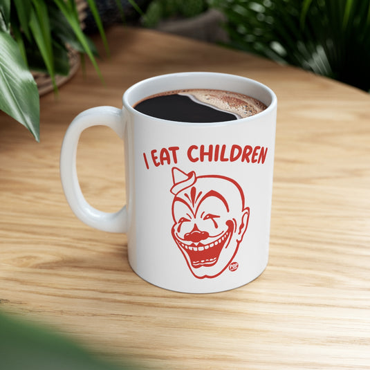 I Eat Children Clown Mug