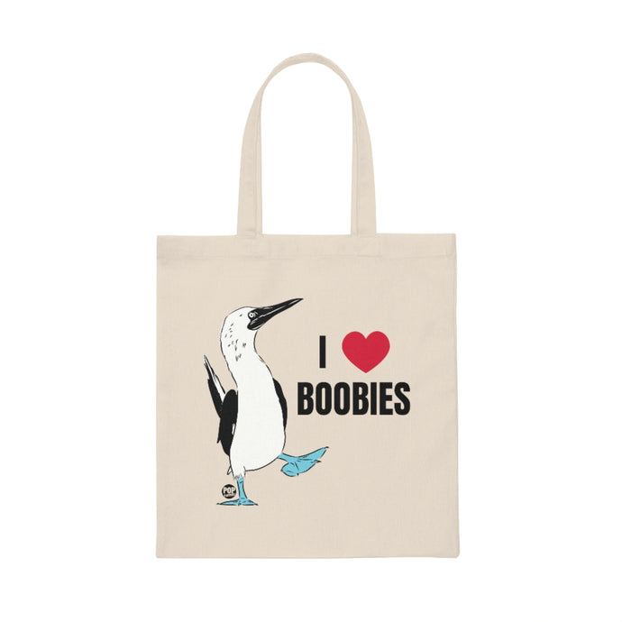I Love Boobies Bird Tote
