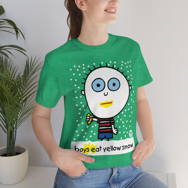 Load image into Gallery viewer, Boys Eat Yellow Snow Unisex Tee
