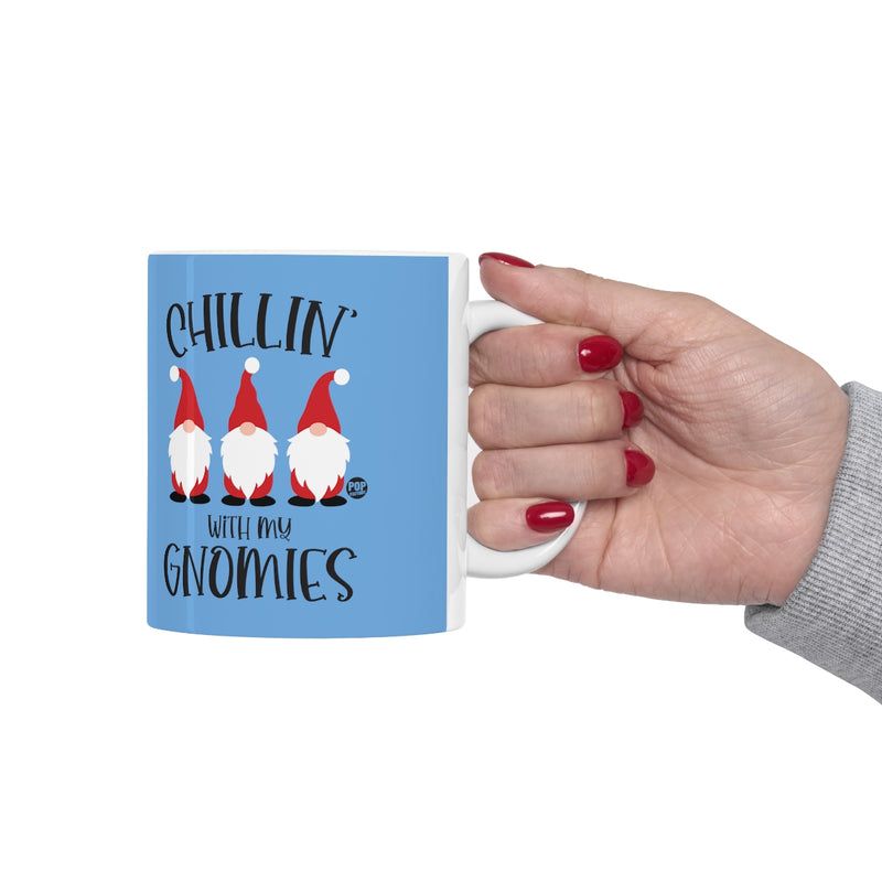 Load image into Gallery viewer, Chillin With My Gnomies Xmas Mug
