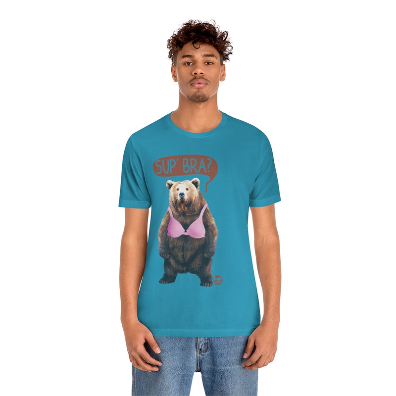 Load image into Gallery viewer, Sup Bra Bear Unisex Tee
