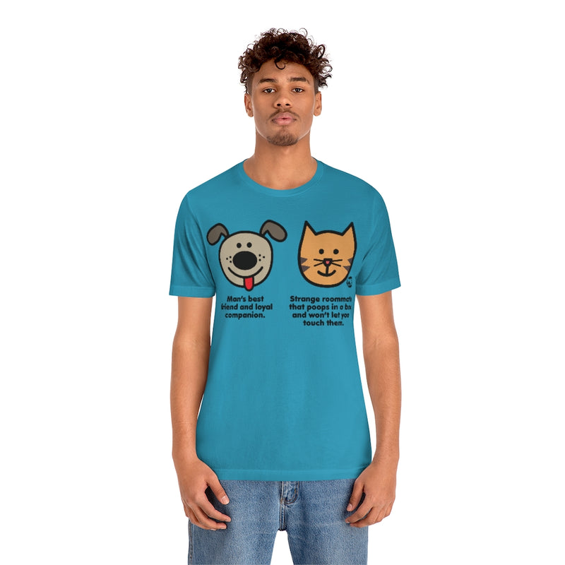 Load image into Gallery viewer, Dog Vs Cat Unisex Tee
