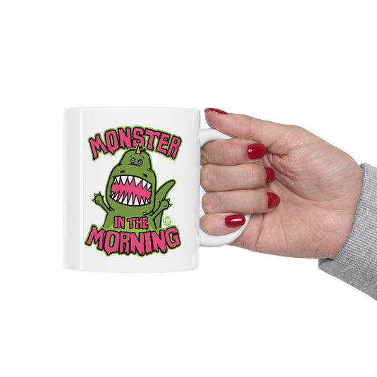 Monster In The Morning Dino Mug