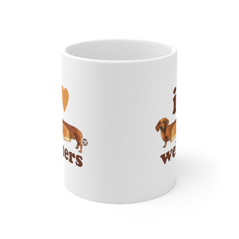 Load image into Gallery viewer, I Love Weiners Dog Mug
