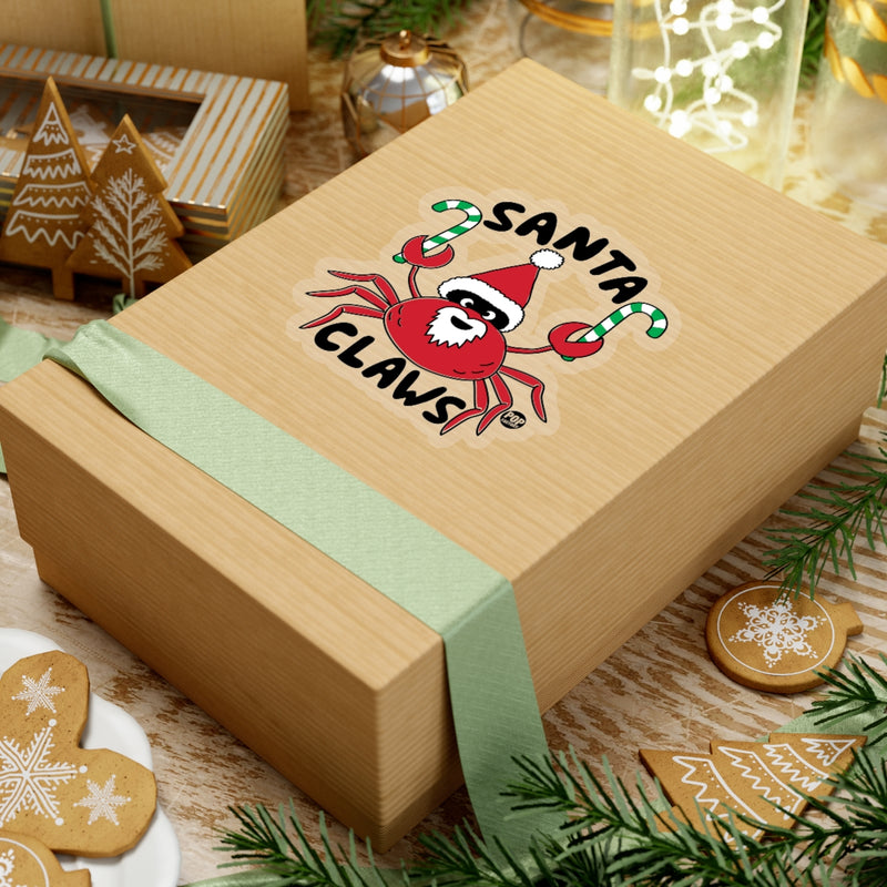 Load image into Gallery viewer, Santa Claws Crab Sticker
