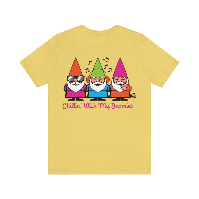 Load image into Gallery viewer, Chillin With My Gnomies Unisex Tee
