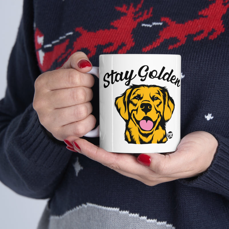 Load image into Gallery viewer, Stay Golden Retriever Mug
