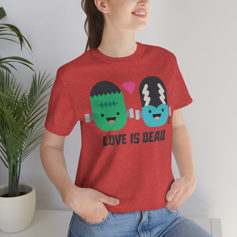 Load image into Gallery viewer, Love Is Dead Frankenstein Unisex Tee
