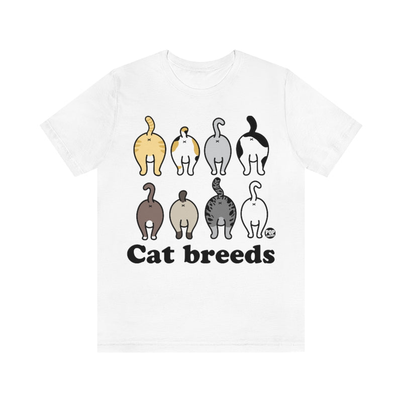Load image into Gallery viewer, Cat Breeds Unisex Tee
