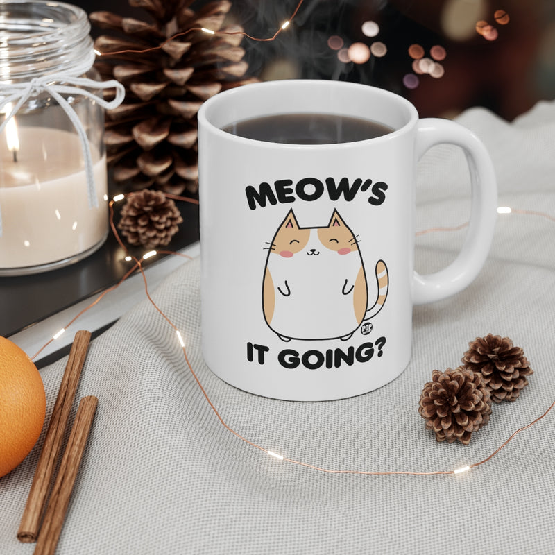 Load image into Gallery viewer, Meow&#39;s It Going Mug
