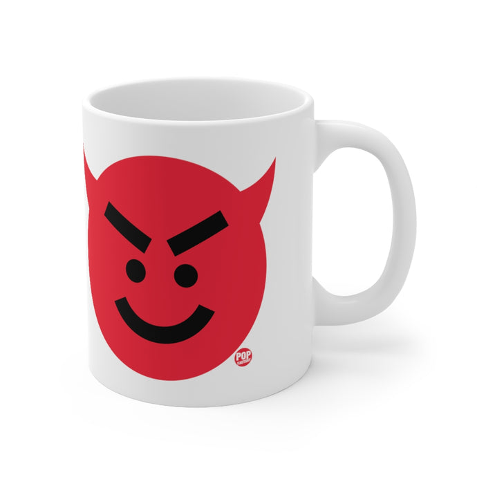 Devil Smiley Face Mug