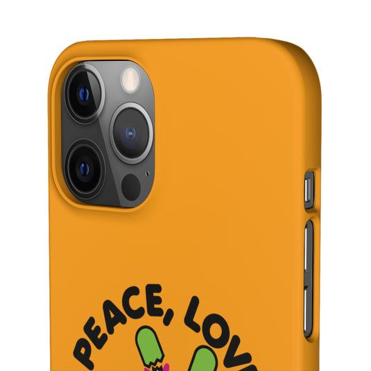 Peace Love Zombies Phone Case