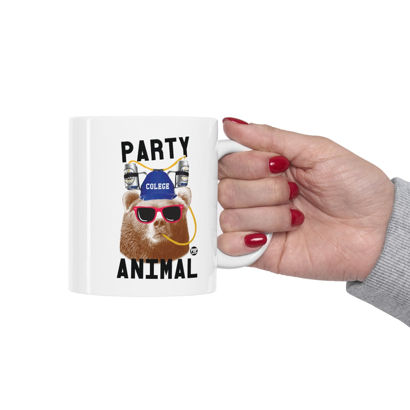 Load image into Gallery viewer, Party Animal Bear Mug
