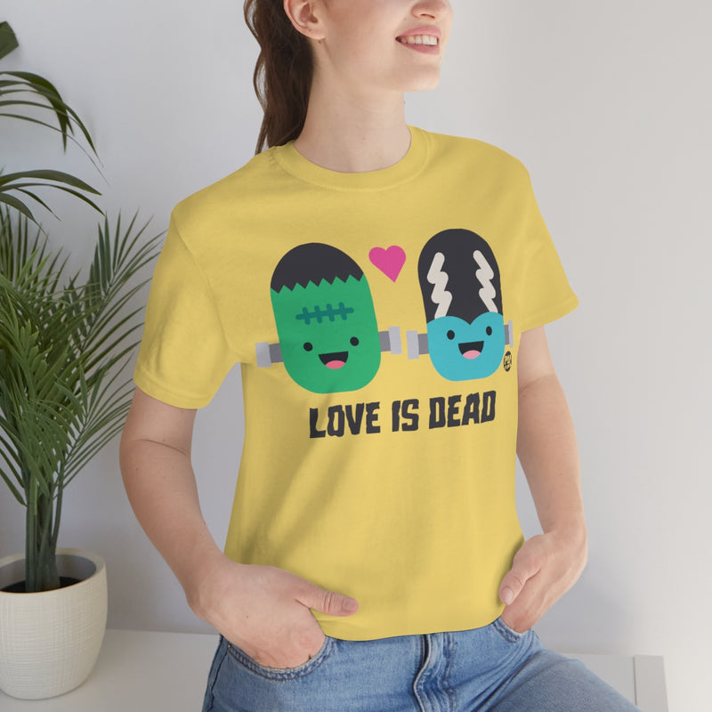 Load image into Gallery viewer, Love Is Dead Frankenstein Unisex Tee
