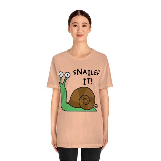 Snailed It Snail Unisex Tee