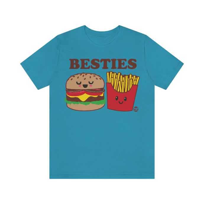 Besties Burger And Fry Unisex Tee