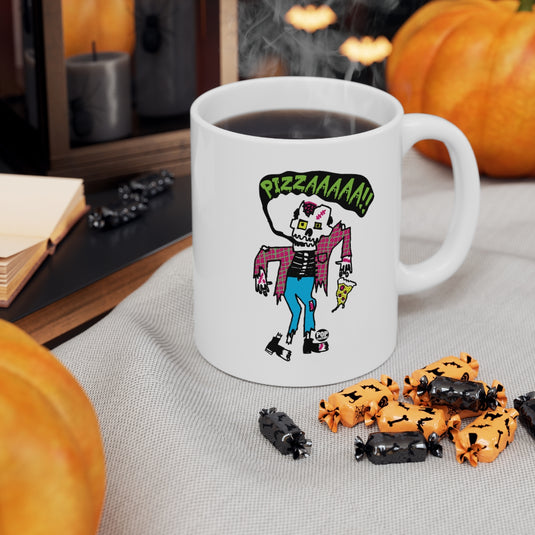 Pizzzzzza Zombie Mug