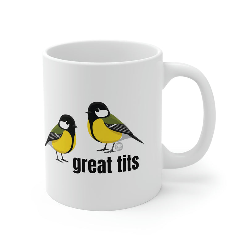 Load image into Gallery viewer, Great Tits Birds Mug
