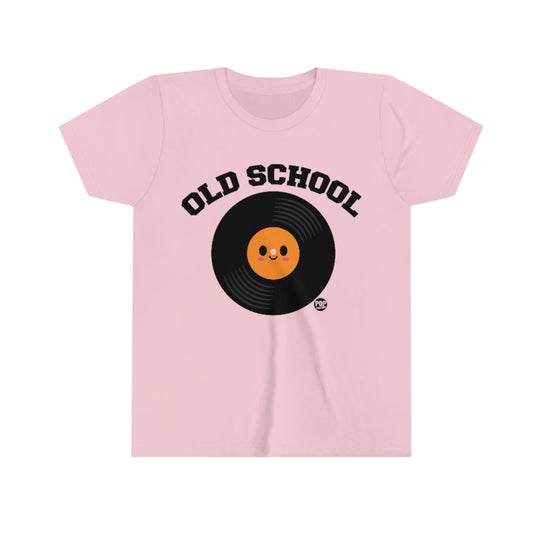 Old School Record Youth Short Sleeve Tee