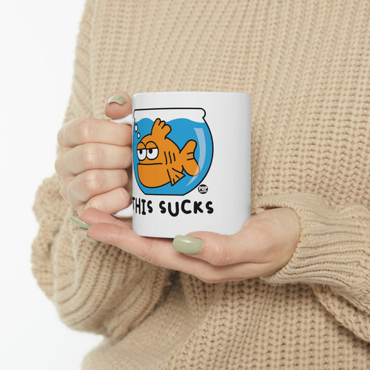 This Sucks Goldfish Coffee Mug
