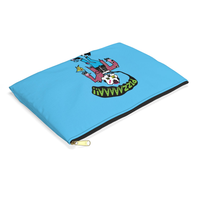 Load image into Gallery viewer, Pizzzzzza Zombie Zip Pouch
