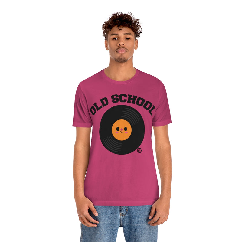 Load image into Gallery viewer, Old School Record Unisex Tee
