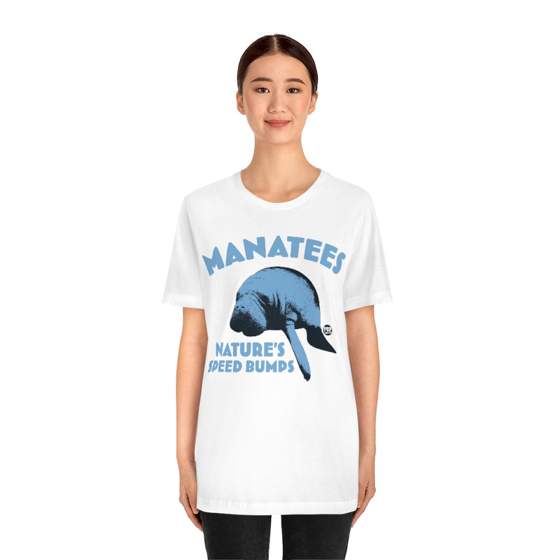 Load image into Gallery viewer, Manatee Speed Bumps Unisex Tee
