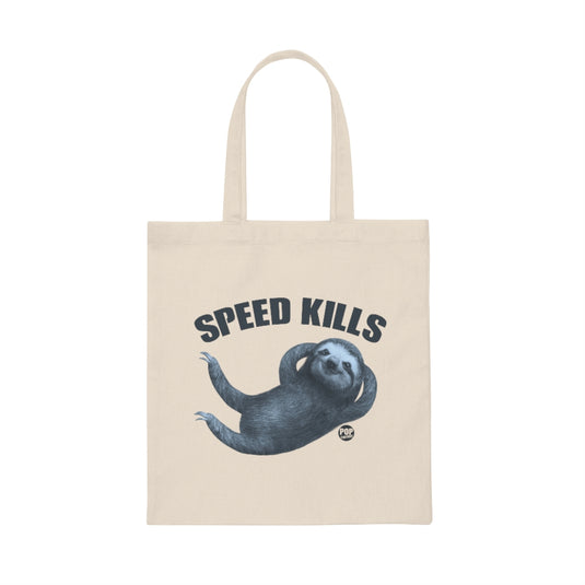 Speed Kills Sloth Tote
