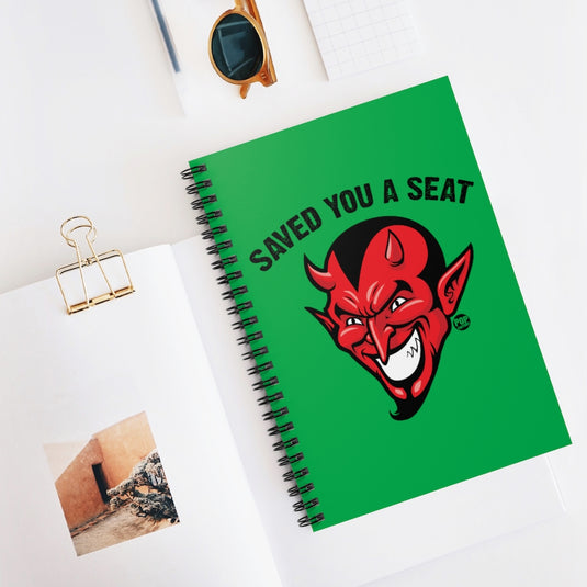 Saved You A Seat Devil Notebook