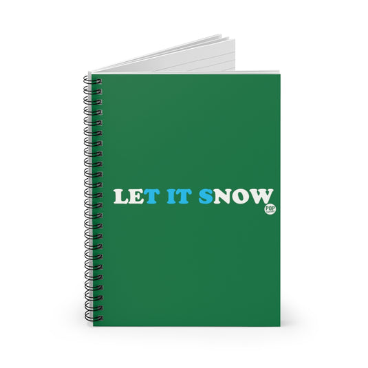 Let It Snow Tits Notebook