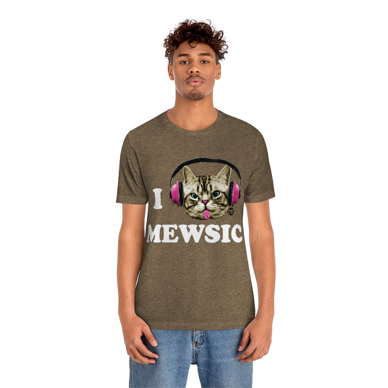 Load image into Gallery viewer, I Love Mewsic Unisex Tee

