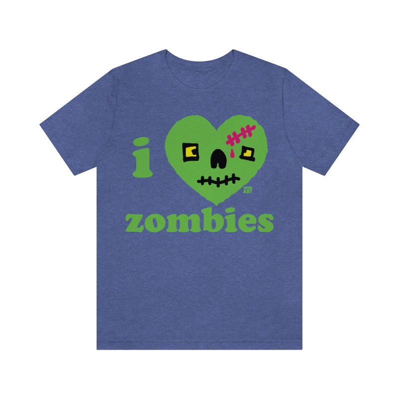 Load image into Gallery viewer, I Love Zombies Unisex Tee
