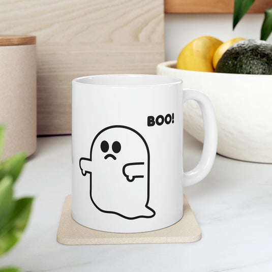 Boo ! Ghost Coffee Mug
