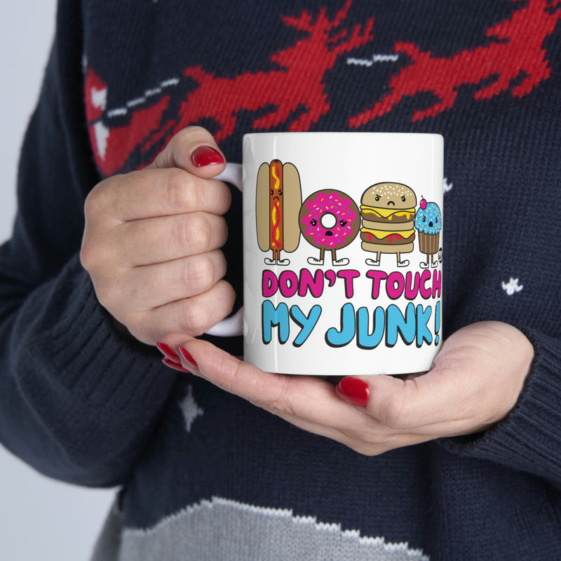 Load image into Gallery viewer, Don&#39;t Touch My Junk Mug
