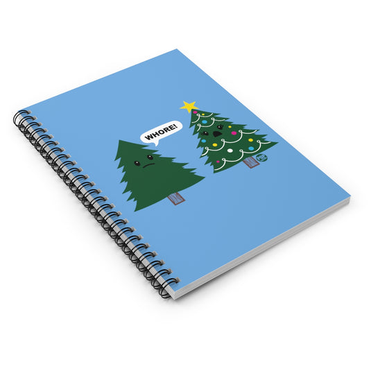 Xmas Tree Whore Notebook